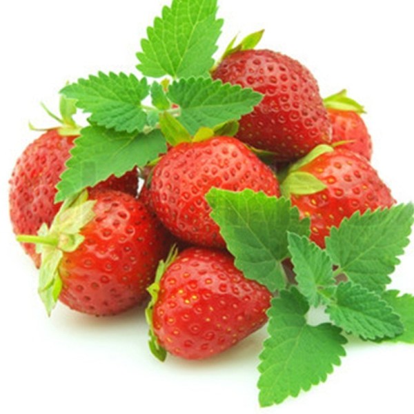 fragole e menta