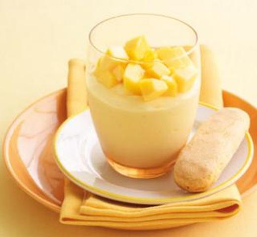 Mousse al mango