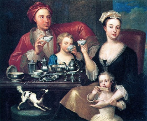 an-english-family-at-tea-by-joseph-van-aken-1725