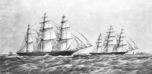 Clipper Taeping_and_Ariel-off-the-Lizard-engraving-by-unkniwn-artist