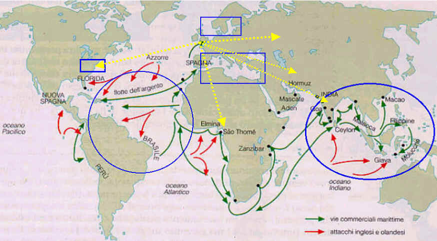 rotte commerciali olandesi