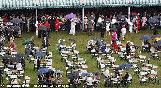 Garden Party At Buckingham Buckingham Palace- TIME FOR TEA