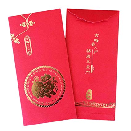 Capodanno Cinese - buste rosse