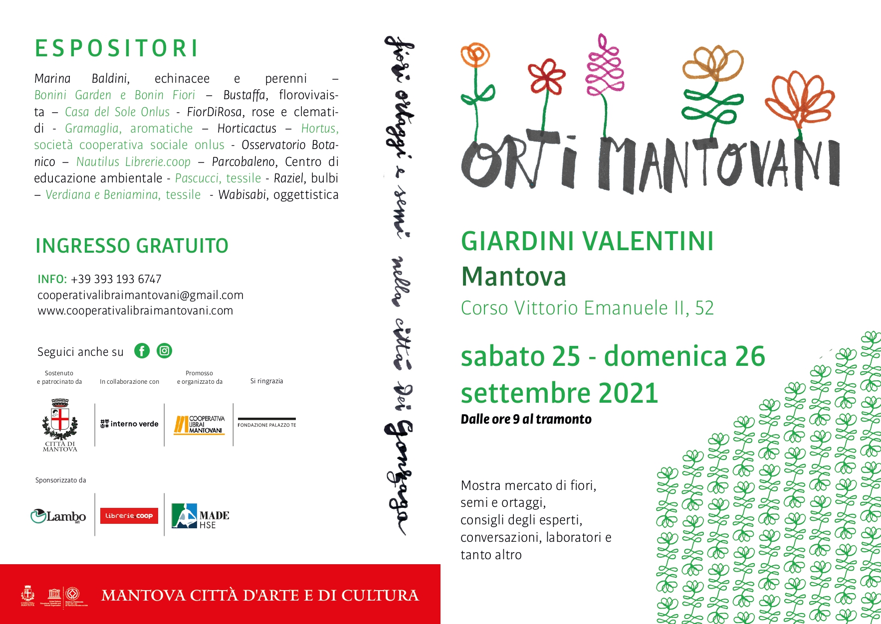 Programma Orti Mantovani 2021