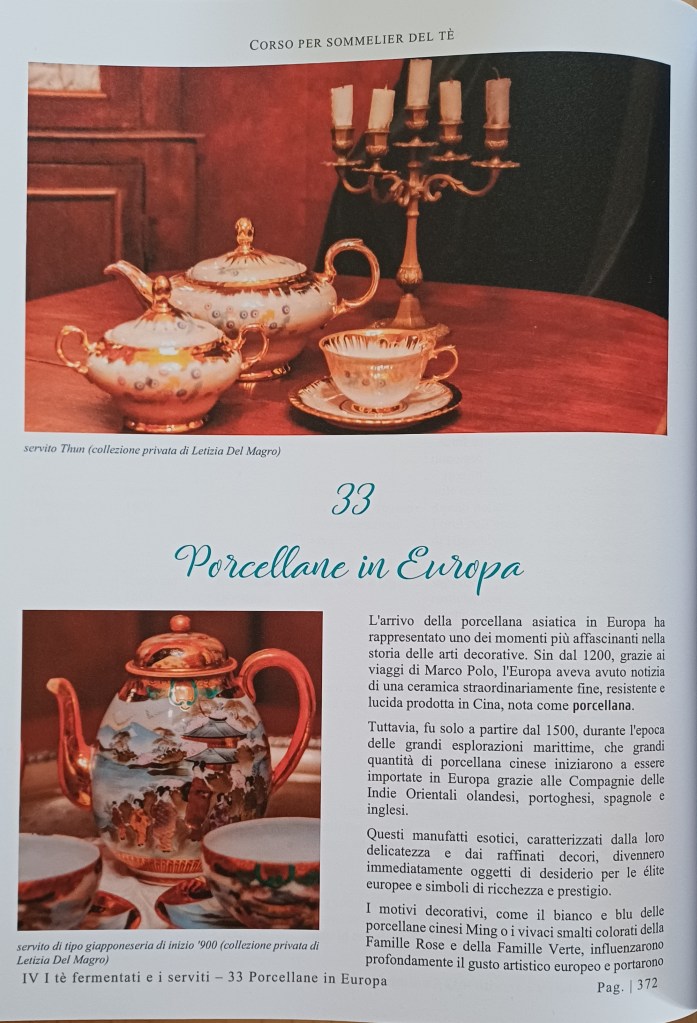 Letizia capitolo Le porcellane in Europa