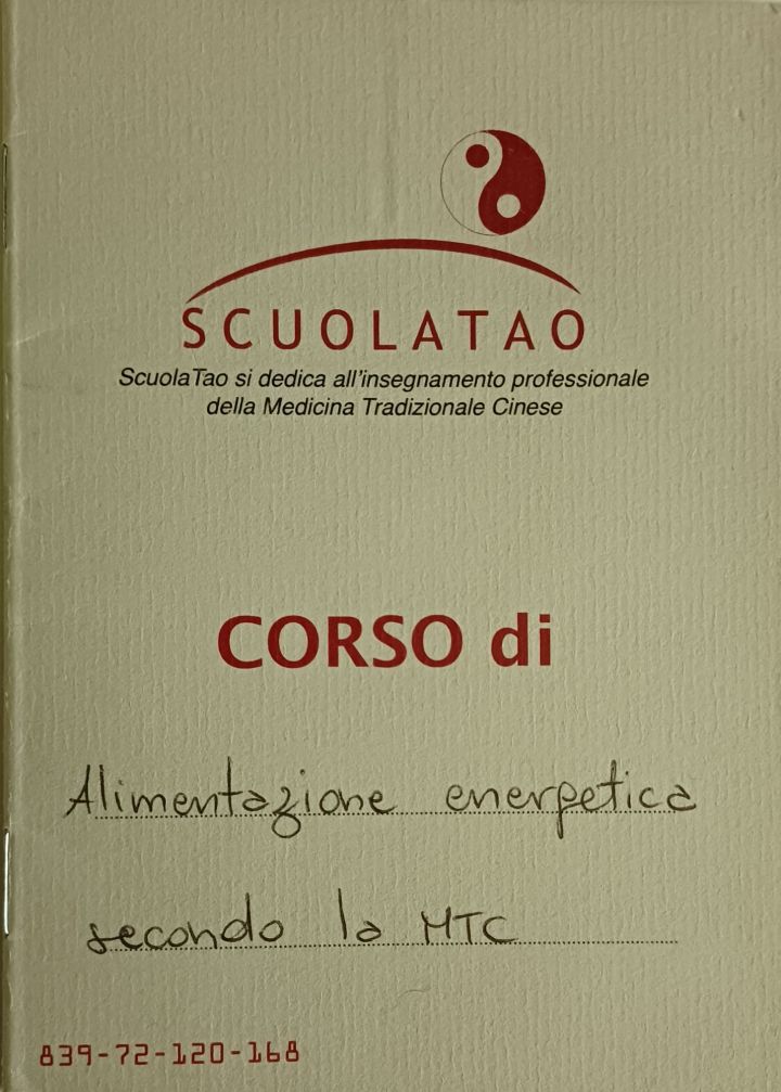 Libretto Scuola TAO